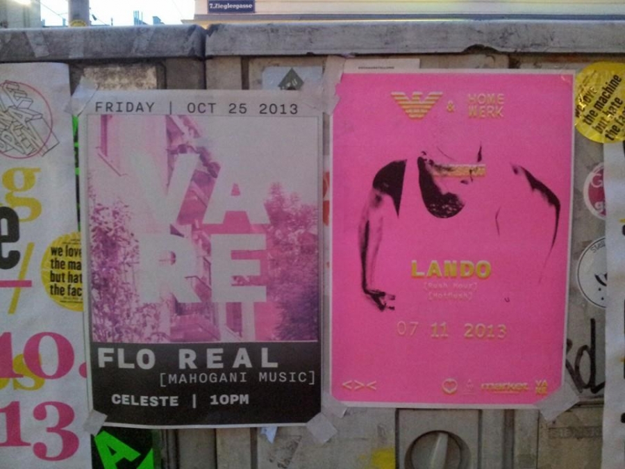 V ARE FLO REAL . RISOGRAPH . LANDO . NEUBAU